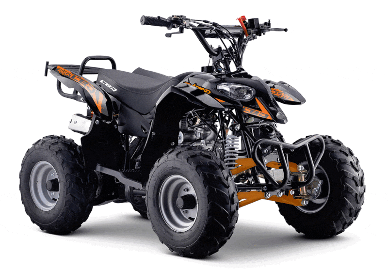 Quad 110cc Razor Orange
